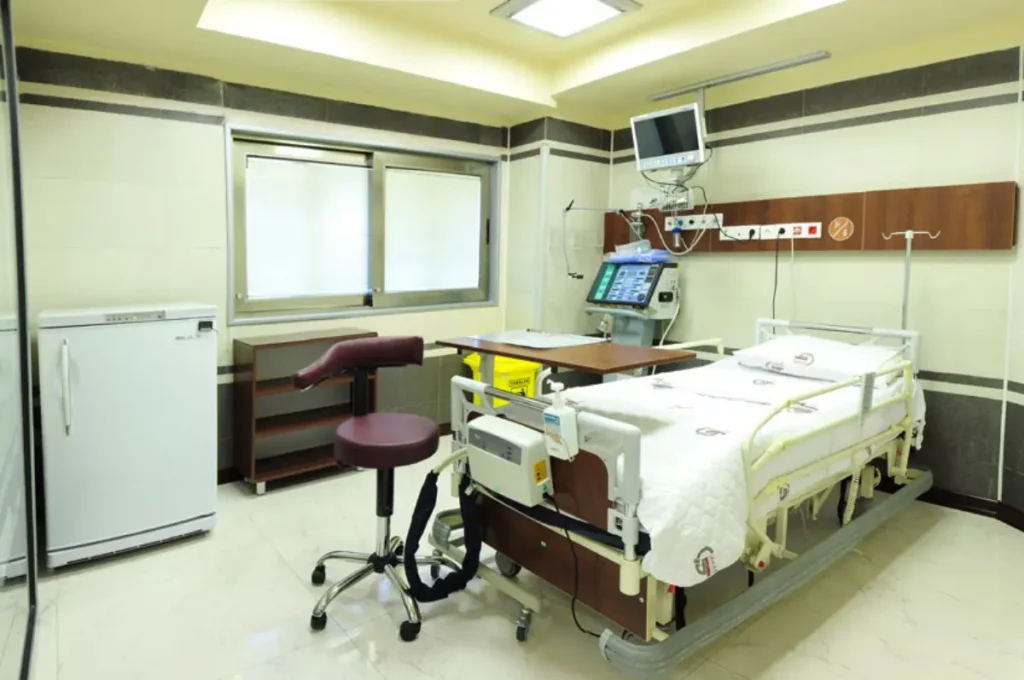 a room in hospital