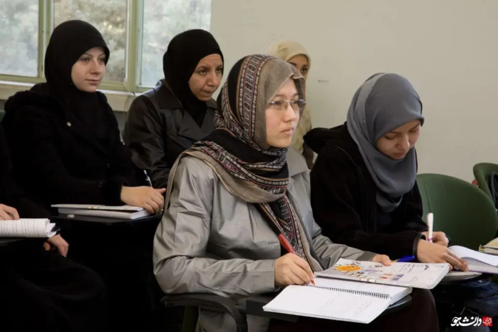 Students at Iran University 