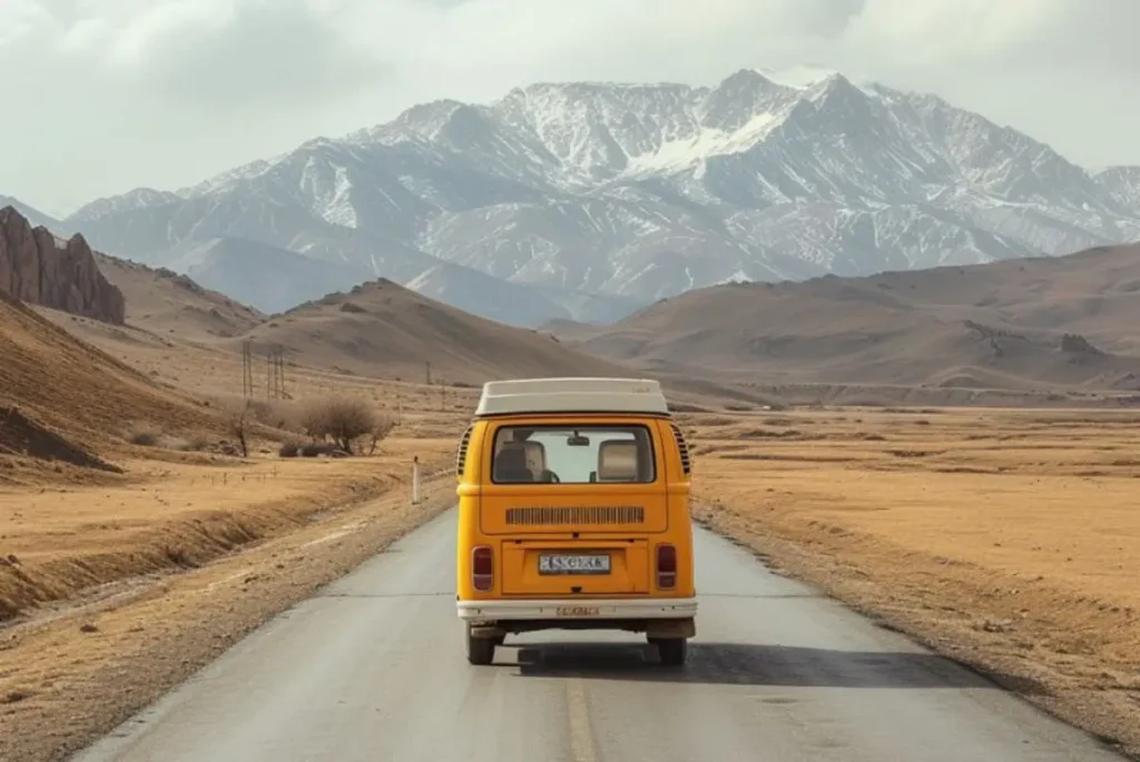 road in iran