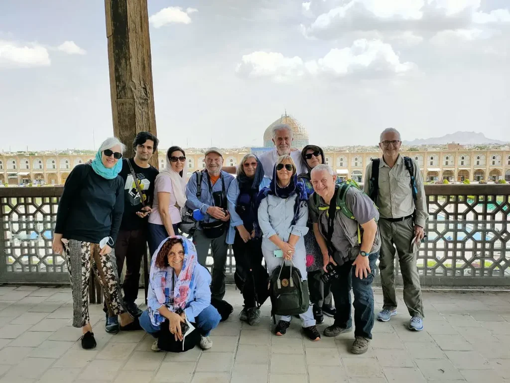 tourists in iran