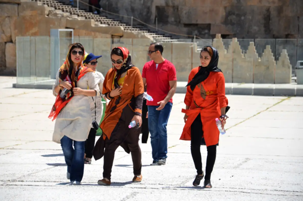 travelers in iran